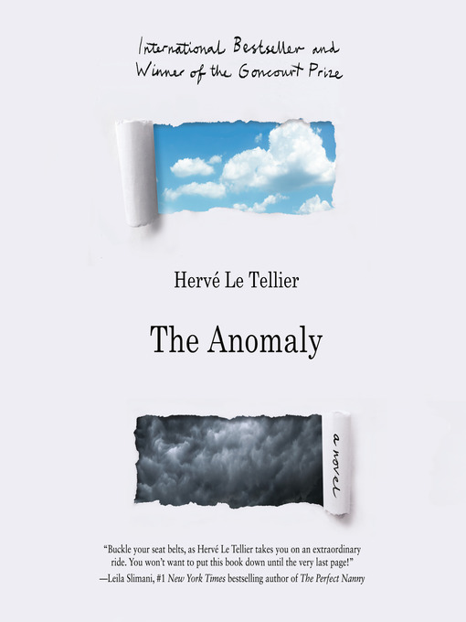 Title details for The Anomaly by Hervé Le Tellier - Wait list